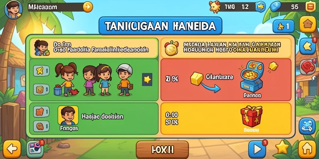 Tampilan awal aplikasinya yang menarik.