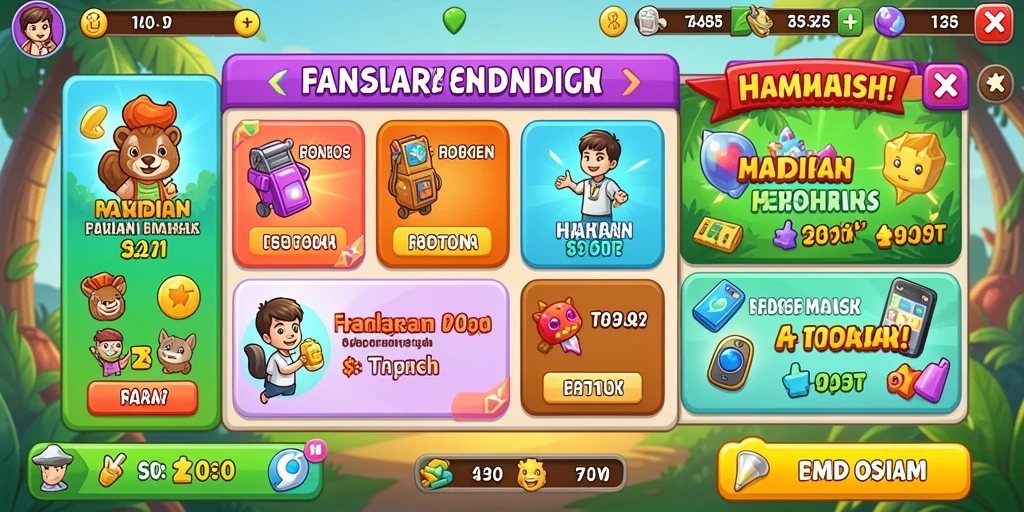 Tampilan antarmuka yang menarik dan mudah dinavigasi.