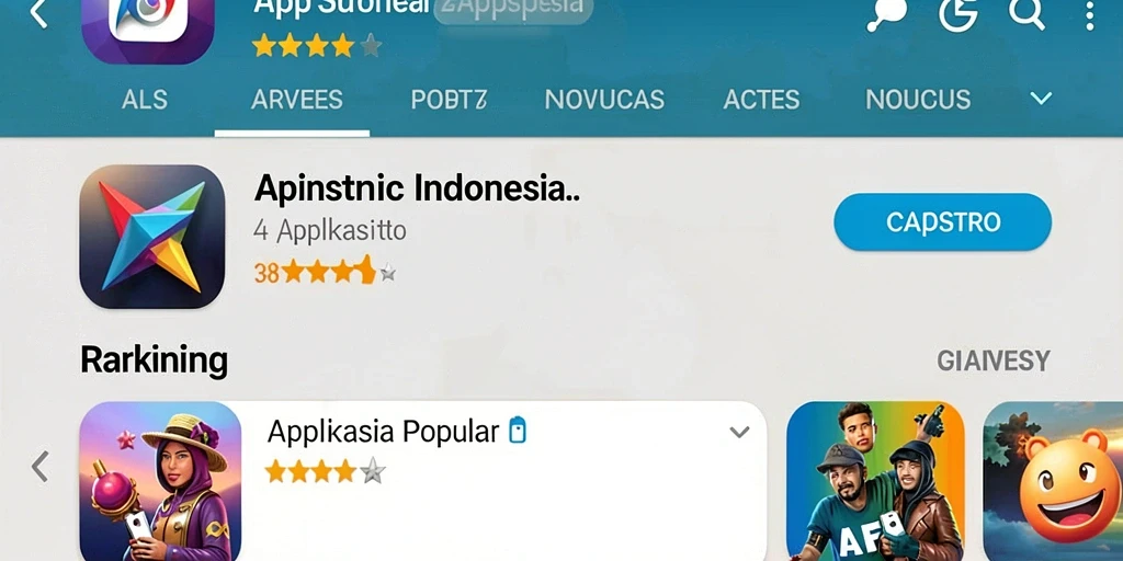 Tampilan antarmuka pengguna yang menarik dan sederhana.