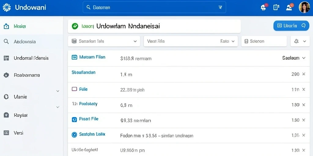 Tampilan antarmuka yang modern dan menarik.