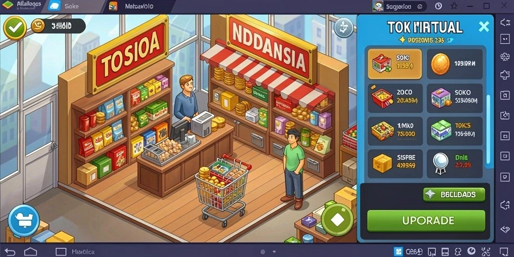 Tampilan antarmuka yang user-friendly.