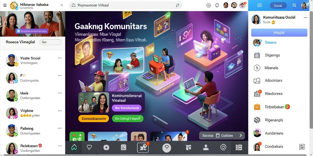 Tampilan antarmuka yang menarik dan mudah digunakan.