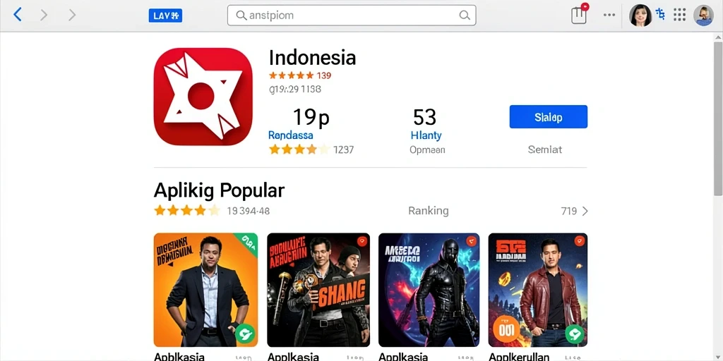 Tampilan awal yang menarik dan mudah dipahami.
