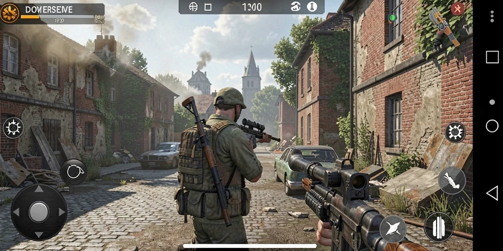 Screenshot tampilan antarmuka aplikasi yang menarik.