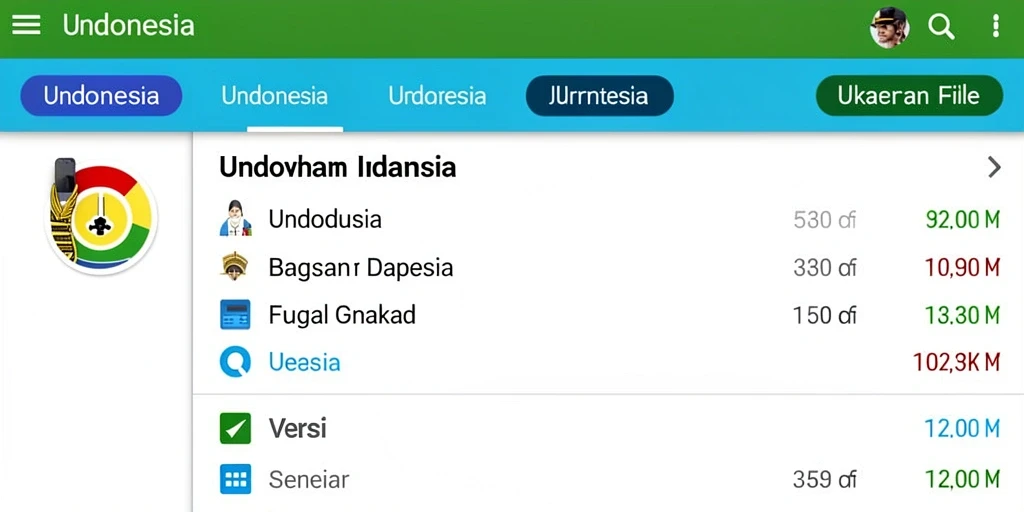 Tampilan antarmuka utama JKTOK yang menarik.