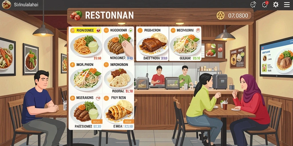 Tampilan antarmuka yang menarik dan user-friendly.