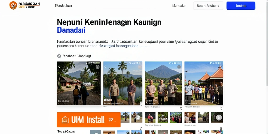 Tampilan antarmuka yang modern dan intuitif.
