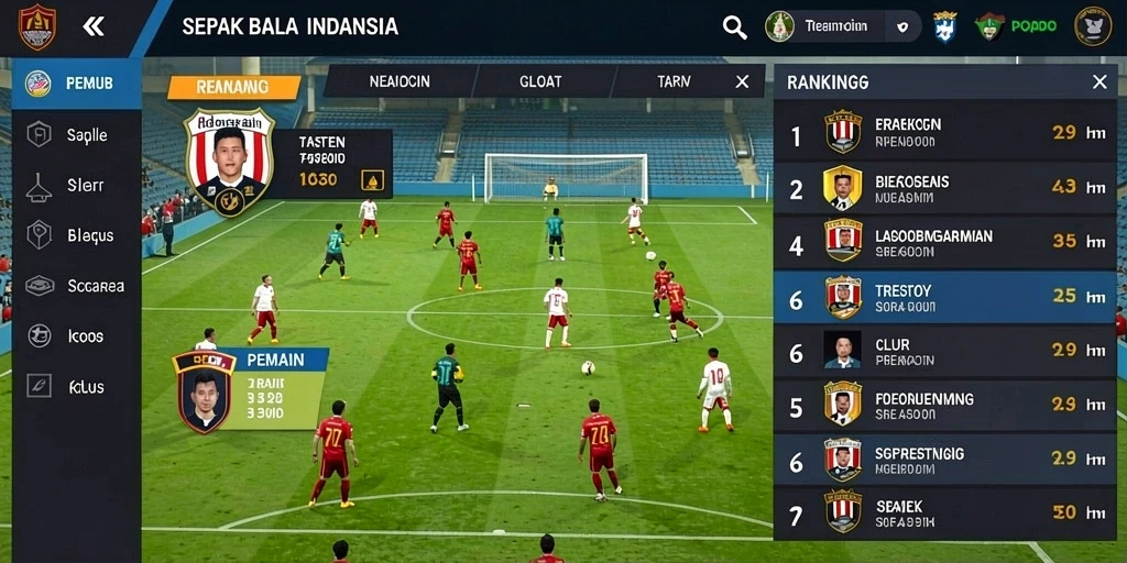 Tampilan antarmuka yang bersih dan intuitif.