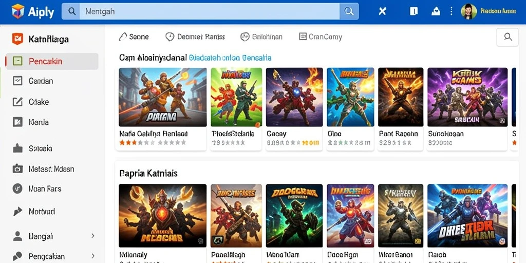 Tampilan antarmuka yang menarik dan intuitif.