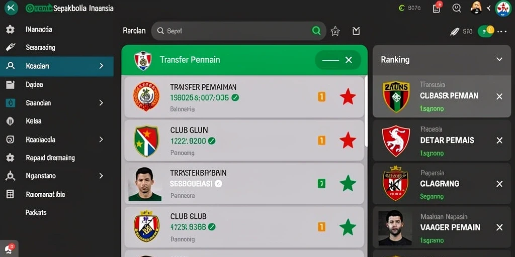 Tampilan user interface yang menarik dan mudah dipahami.