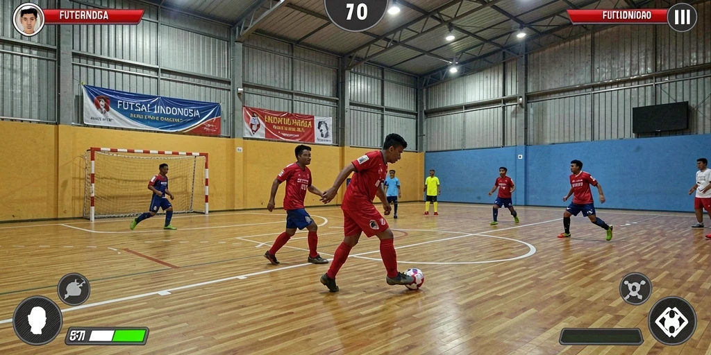 Tampilan antarmuka utama yang menarik dan mudah dinavigasi.