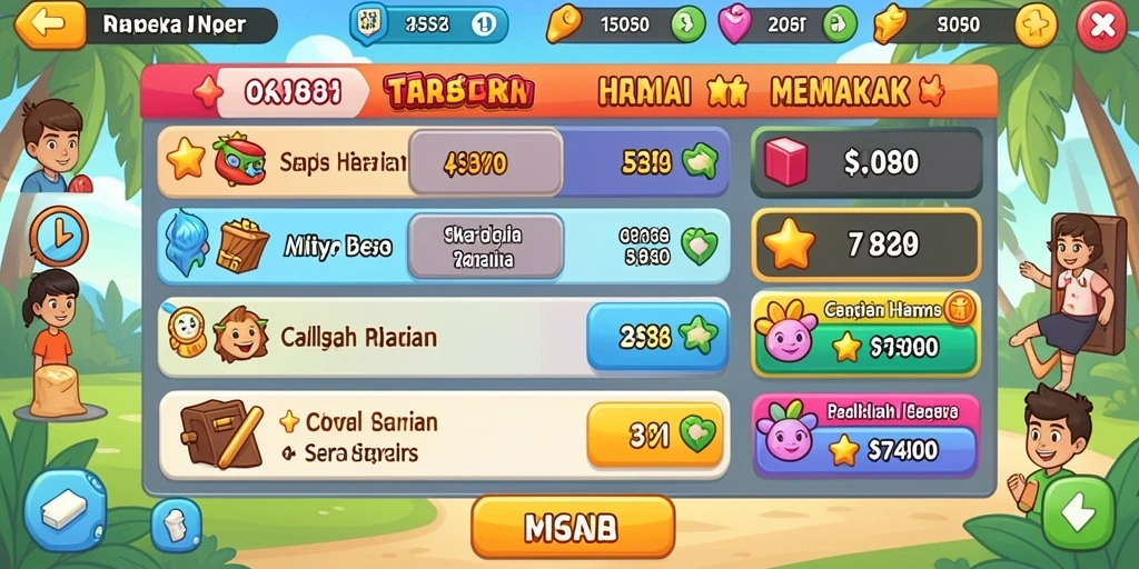 Tampilan antarmuka yang menarik dan mudah digunakan.